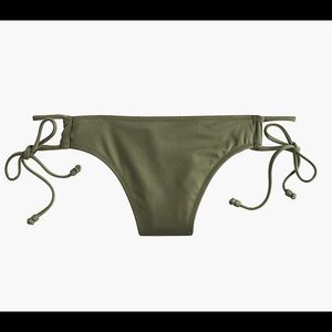 NWT! J Crew Playa Malibu Side -Tie Bikini, Sm